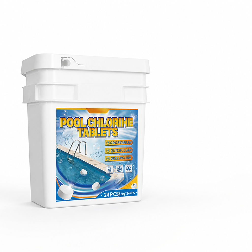 Slow-Dissolving 99% Active Pool Chlorine Tablets (Individually Wrapped)