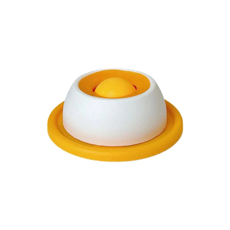 Slow Feeder Lick Mat Textured Groove Non-Slip Base