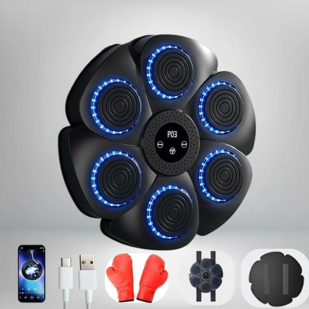 Smart Boxing Machine Bluetooth RGB Lighting
