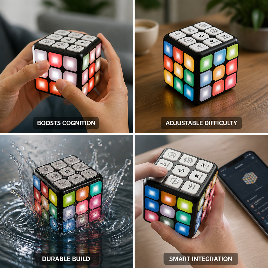 Smart Puzzle Cube (Adjustable Difficulty)