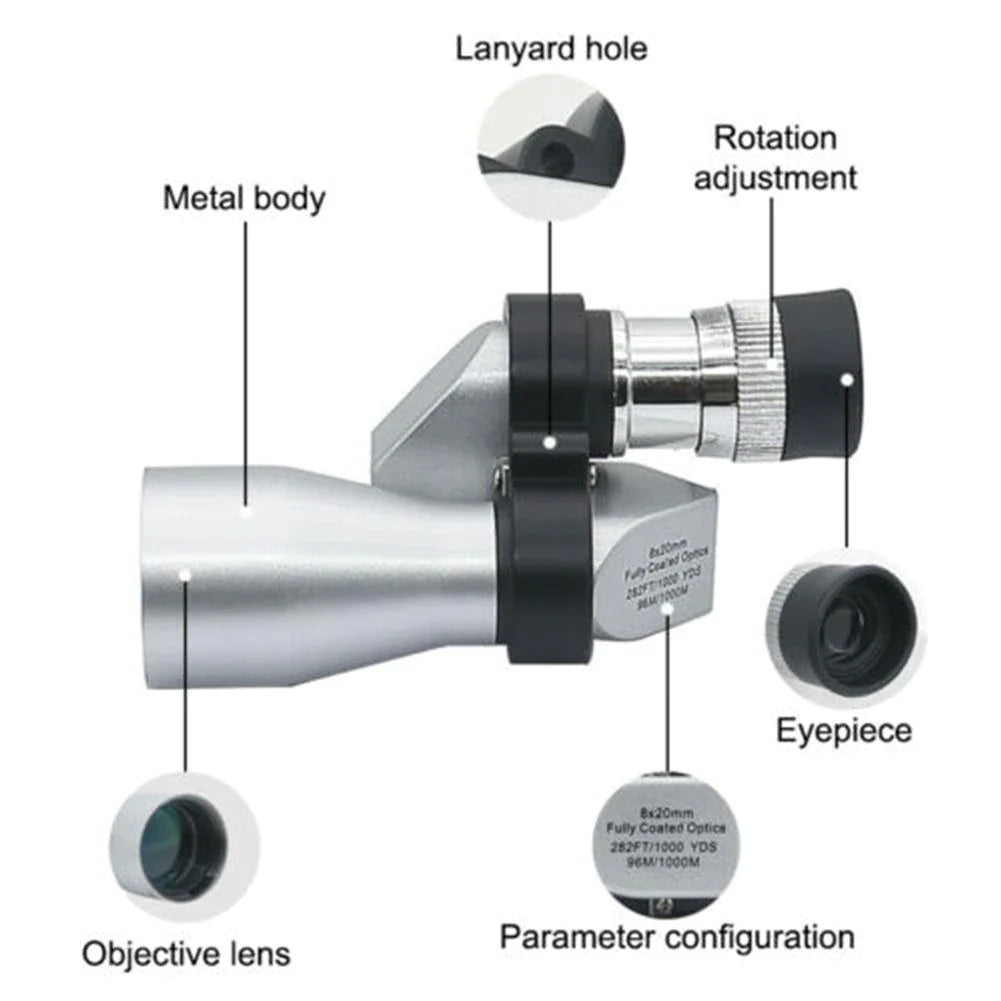Smartphone Camera Lens 8x Zoom iPhone Compatible