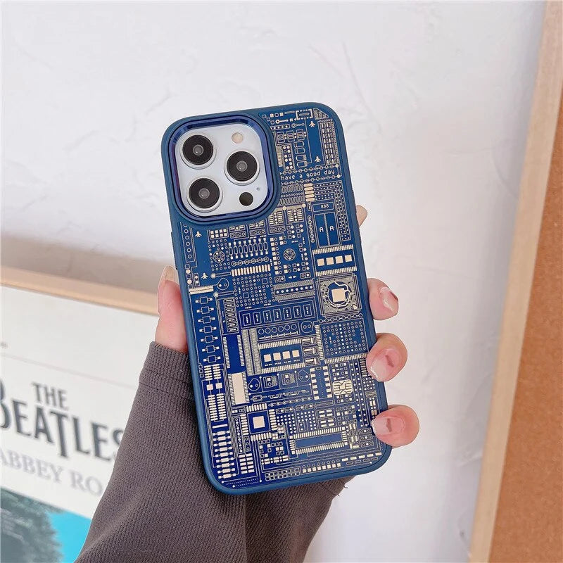 Smartphone Case Hard Acrylic Urban Artwork Matte Anti-Glare