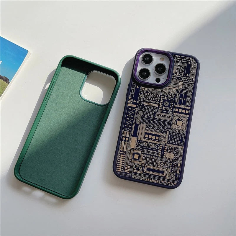 Smartphone Case Hard Acrylic Urban Artwork Matte Anti-Glare