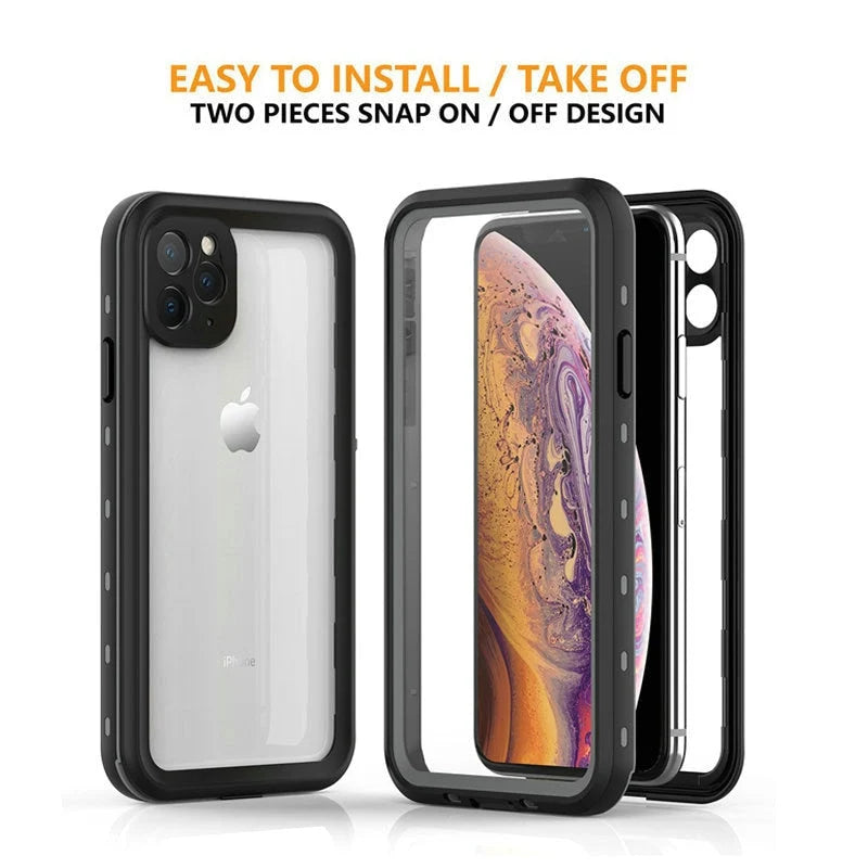 Smartphone Case IP68 Waterproof Shockproof Protection