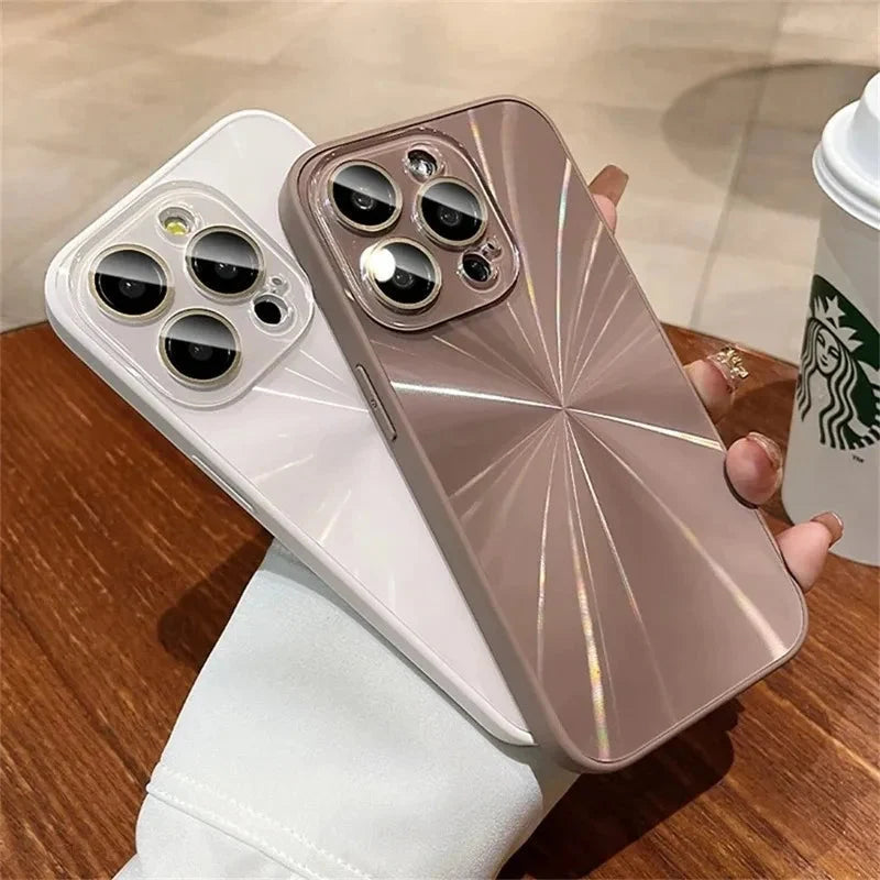 Smartphone Case Reflective Aurora Slim Full Coverage