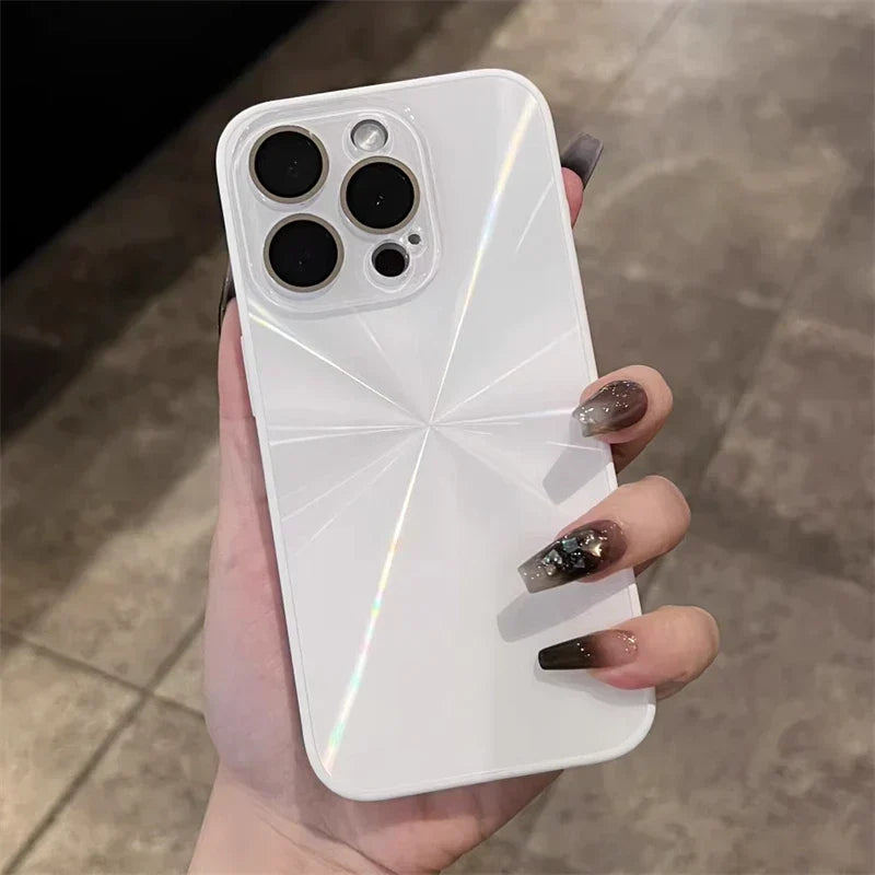 Smartphone Case Reflective Aurora Slim Full Coverage