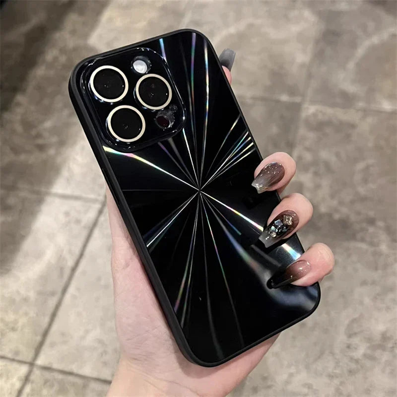 Smartphone Case Reflective Aurora Slim Full Coverage