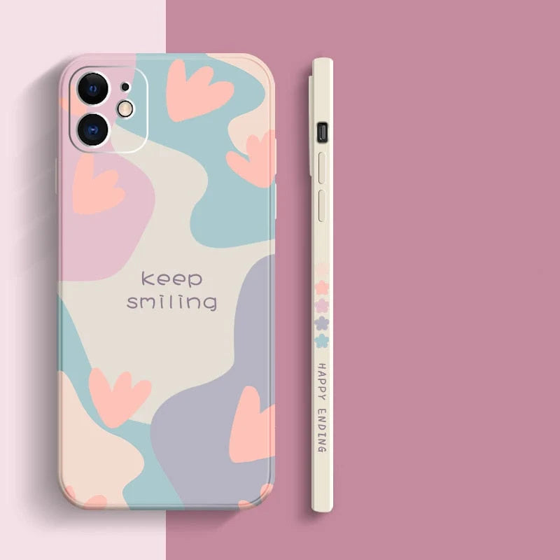 Smartphone Case Retro Geometric Anti-Scratch Dustproof