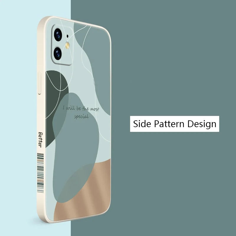 Smartphone Case Retro Geometric Anti-Scratch Dustproof