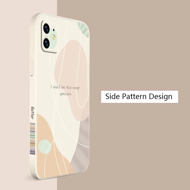 Smartphone Case Retro Geometric Anti-Scratch Dustproof