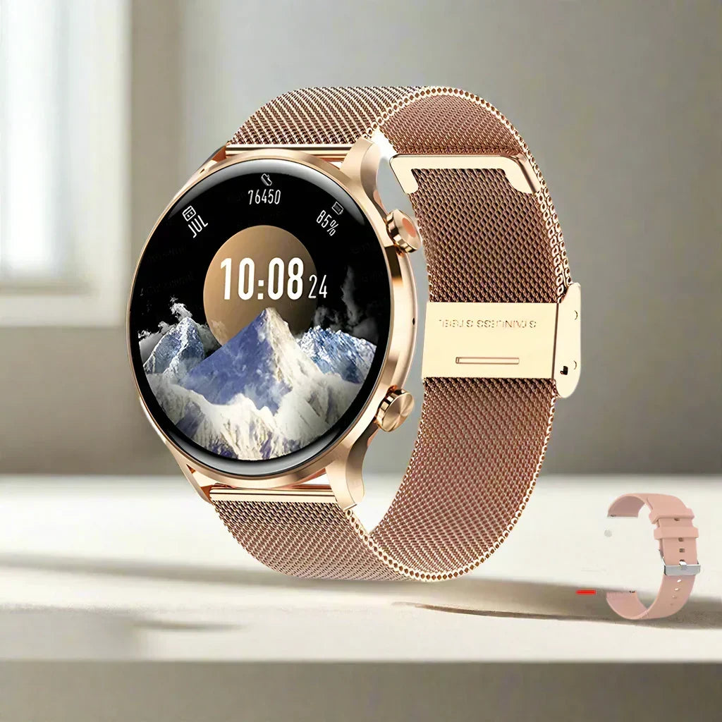Smartwatch AMOLED Bluetooth Calling IP68 Water-Resistant