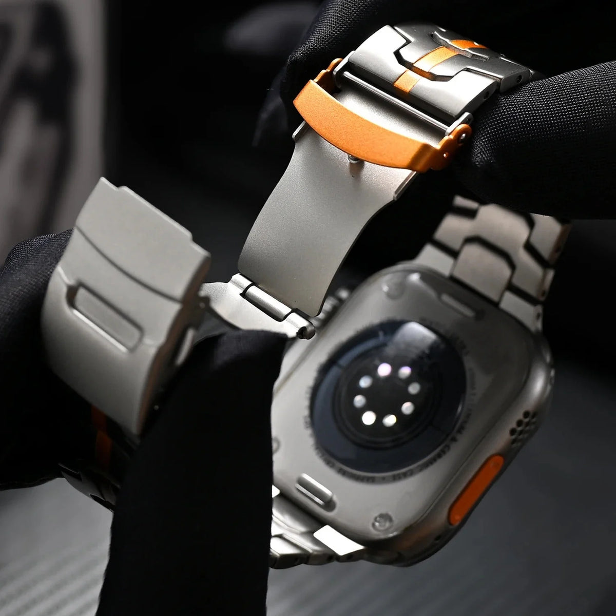Smartwatch Band Titanium Lightweight Hypoallergenic Quick Release