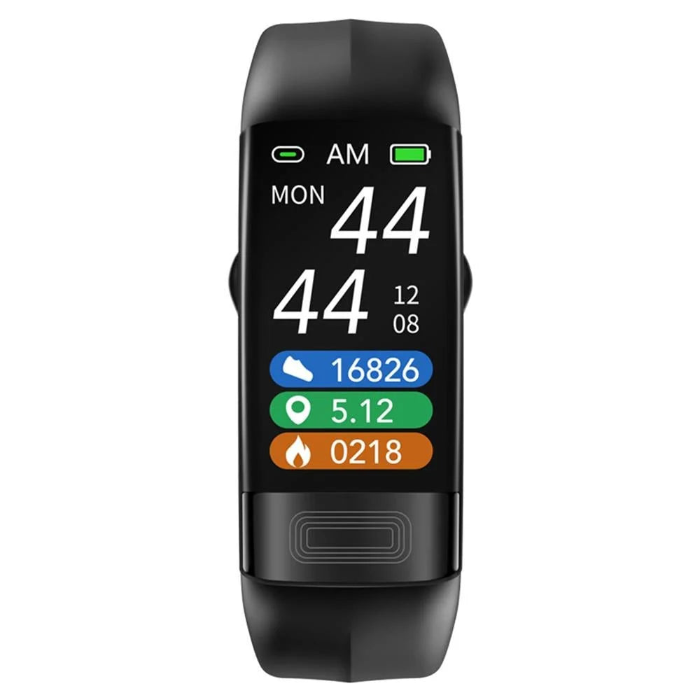 Smartwatch ECG & Blood Pressure Monitoring Fitness Tracking