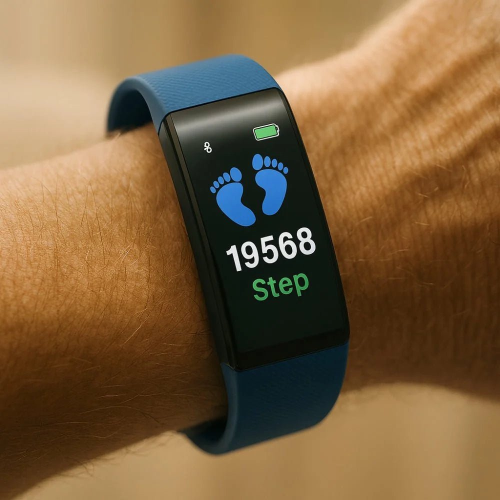 Smartwatch Health Monitoring Easy-to-Use Silicone Wristband