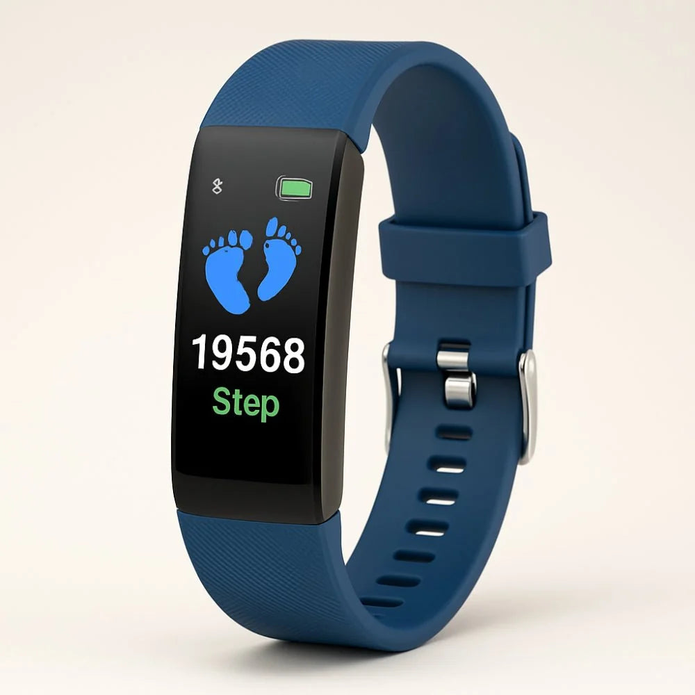 Smartwatch Health Monitoring Easy-to-Use Silicone Wristband