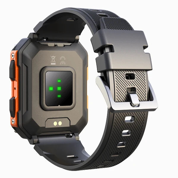 Smartwatch Stainless Steel Health Tracking 7-Day Battery Life