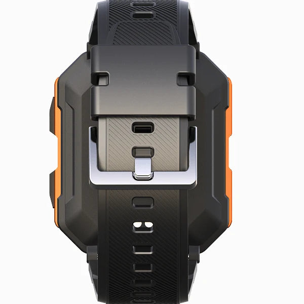 Smartwatch Stainless Steel Health Tracking 7-Day Battery Life