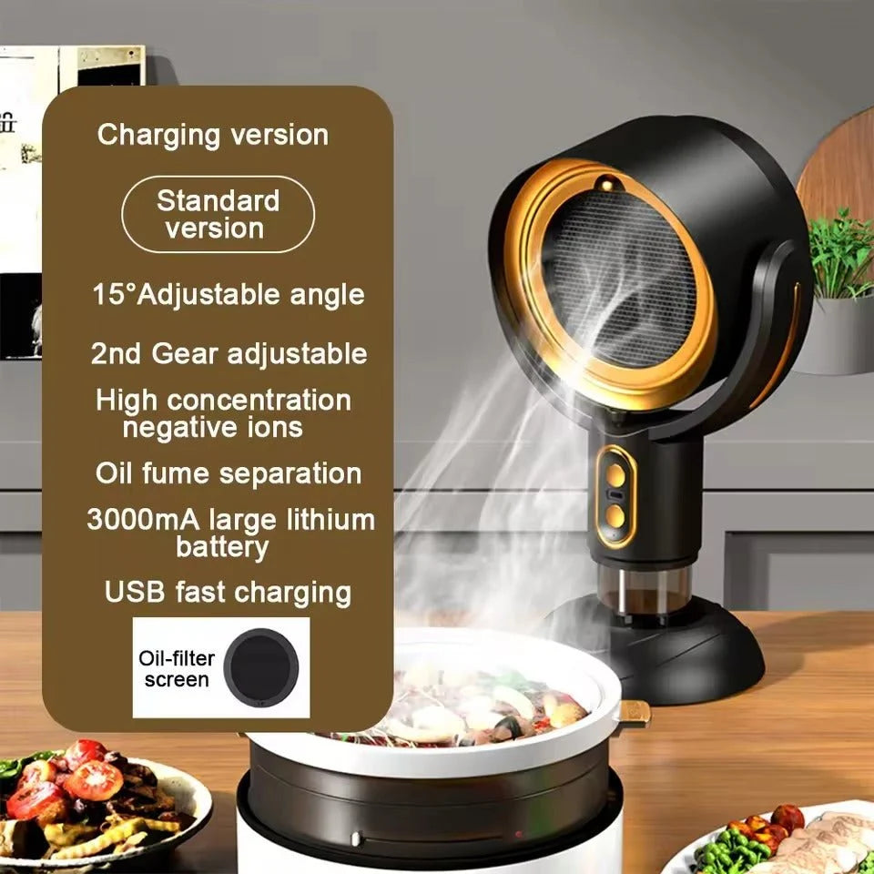 Smoke & Odor Absorber Compact Quiet Design