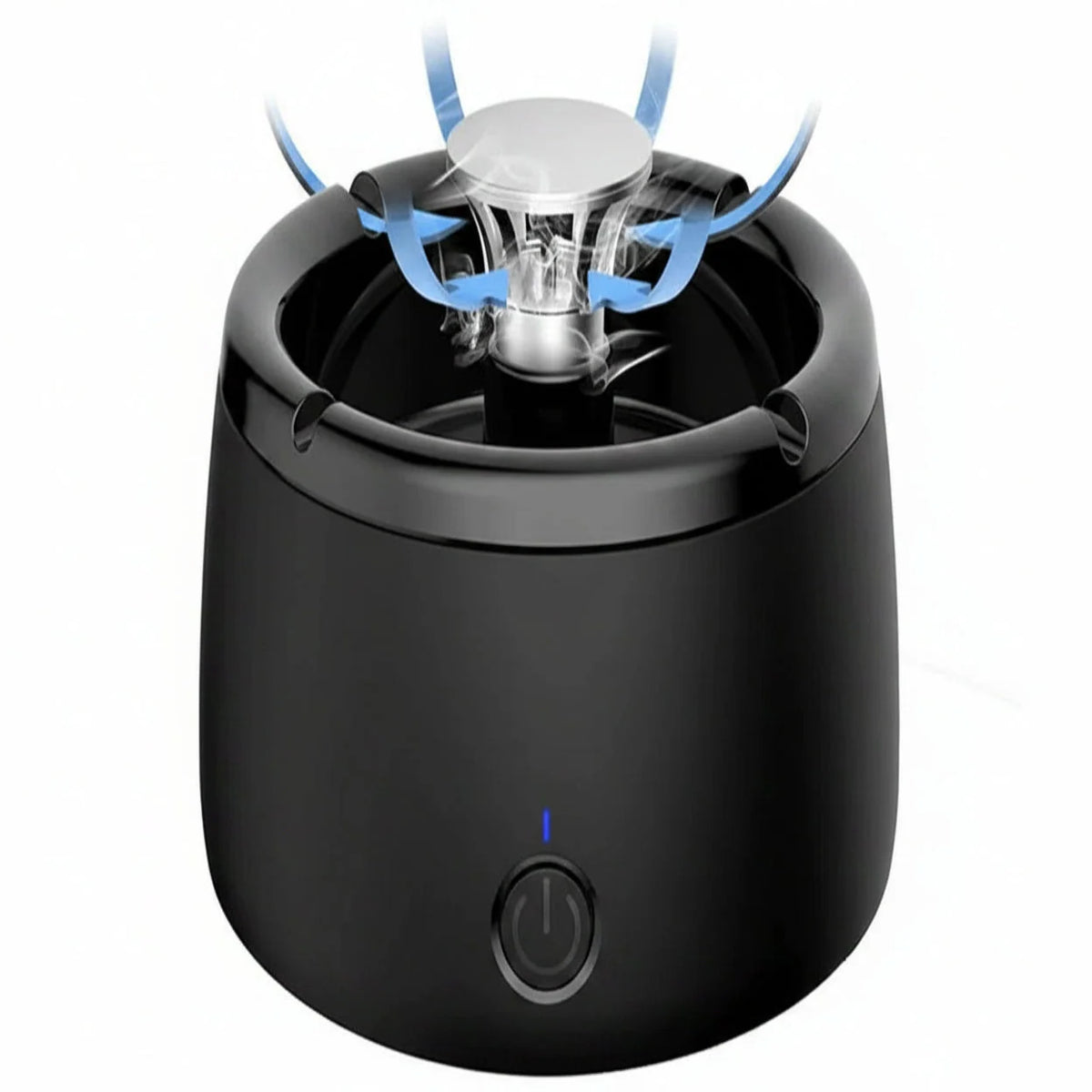 Smokeless Ashtray Activated Carbon Filter & Rechargeable 5-Hour Battery