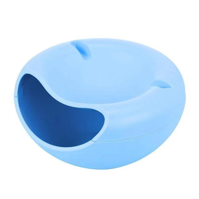 Snack Bowl Two-Tier with Phone Holder