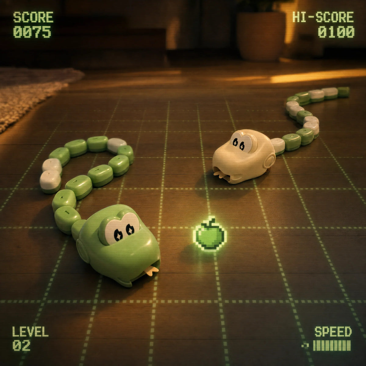 Snake Toy Remote-Controlled 8 Connectable Segments
