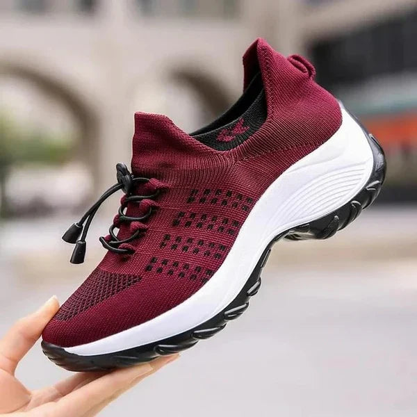 Sneakers Ergonomic Arch Support & Shock-Absorbing Sole