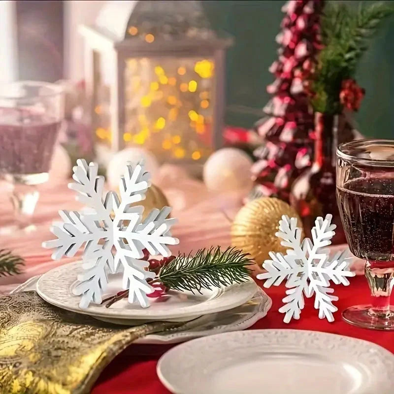 Snowflake Ornament Intricate Cutout Durable & Lightweight Easy Hang