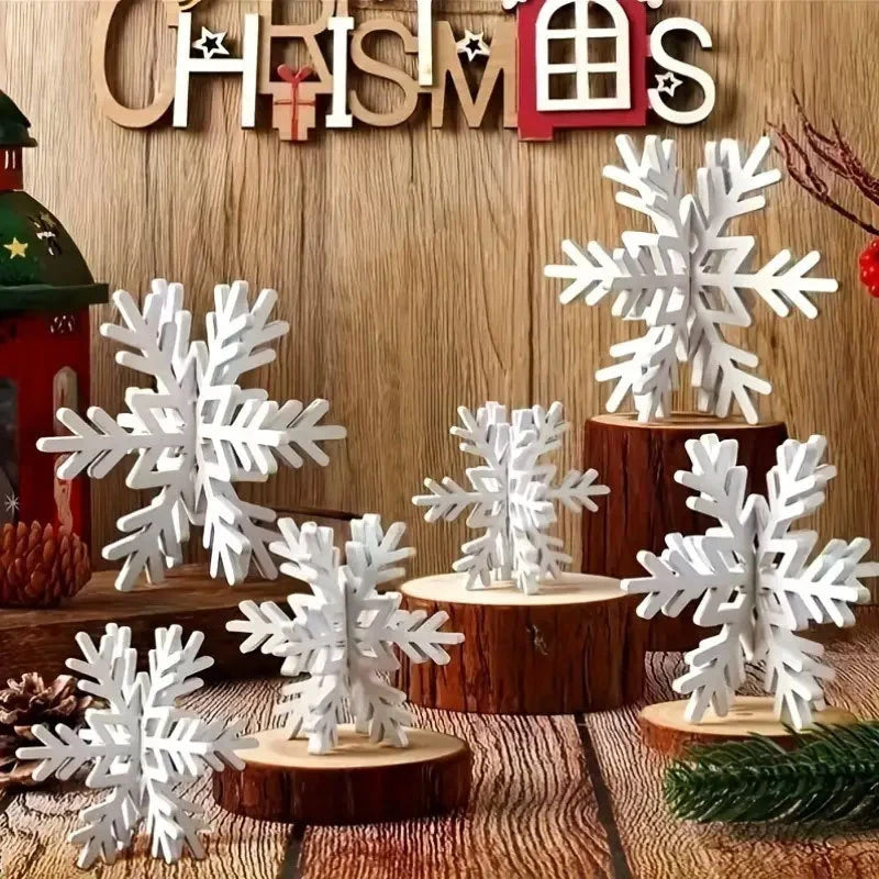 Snowflake Ornament Intricate Cutout Durable & Lightweight Easy Hang