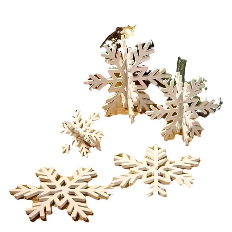 Snowflake Ornament Intricate Cutout Durable & Lightweight Easy Hang