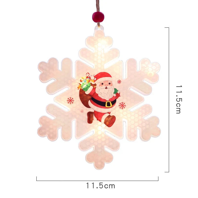 Snowman Decoration Durable Built-In Warm LED Indoor & Outdoor