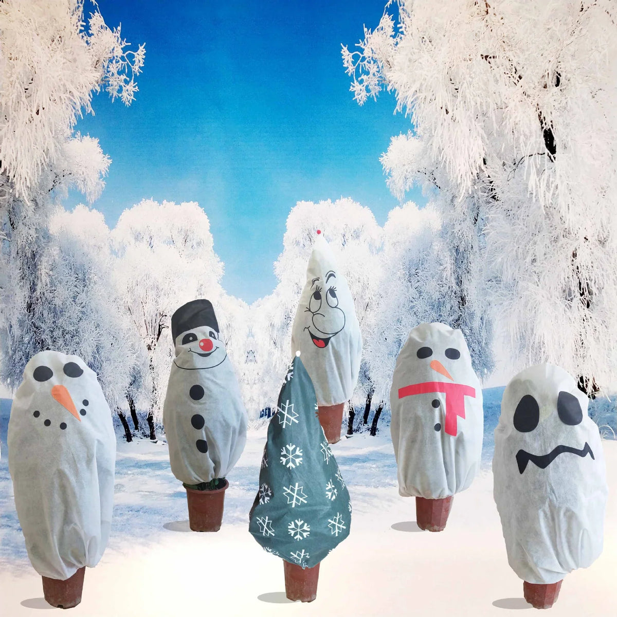 Snowman Decoration Weatherproof Indoor & Outdoor Compact