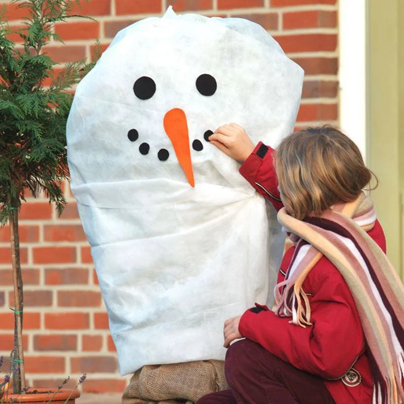 Snowman Figurine Weather-Resistant Indoor & Outdoor