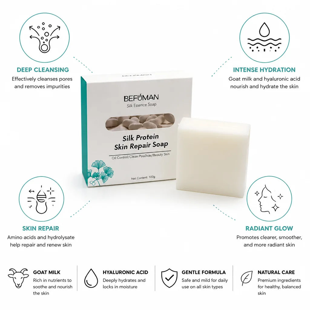 Soap Bar Skin Repair Goat Milk & Hyaluronic Acid