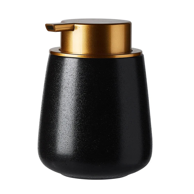 Soap Dispenser Ceramic One-Handed Pump Matte Finish