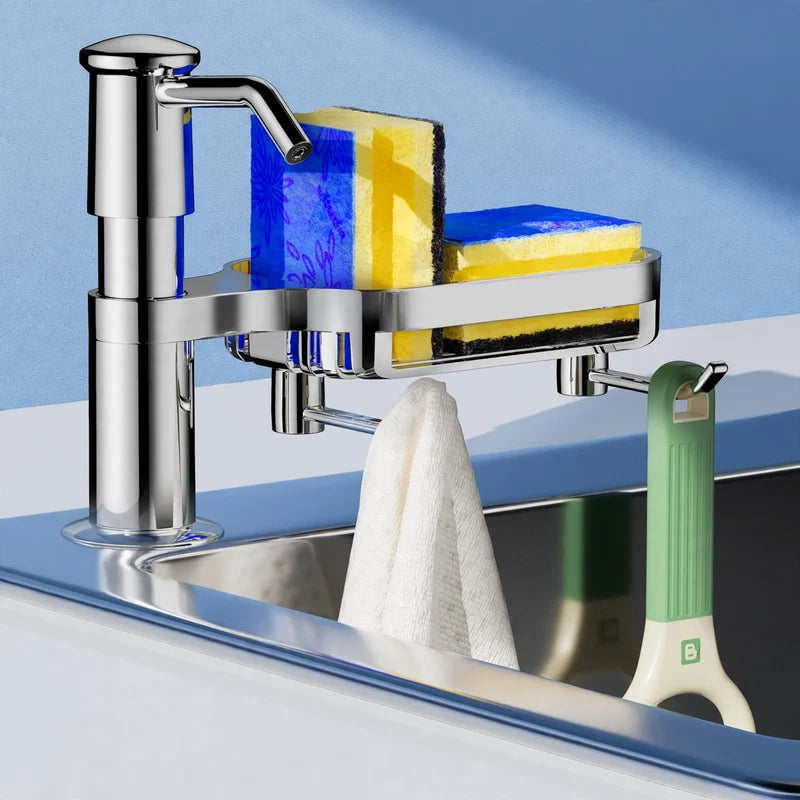 Soap Dispenser Sink-Mounted Manual Pump