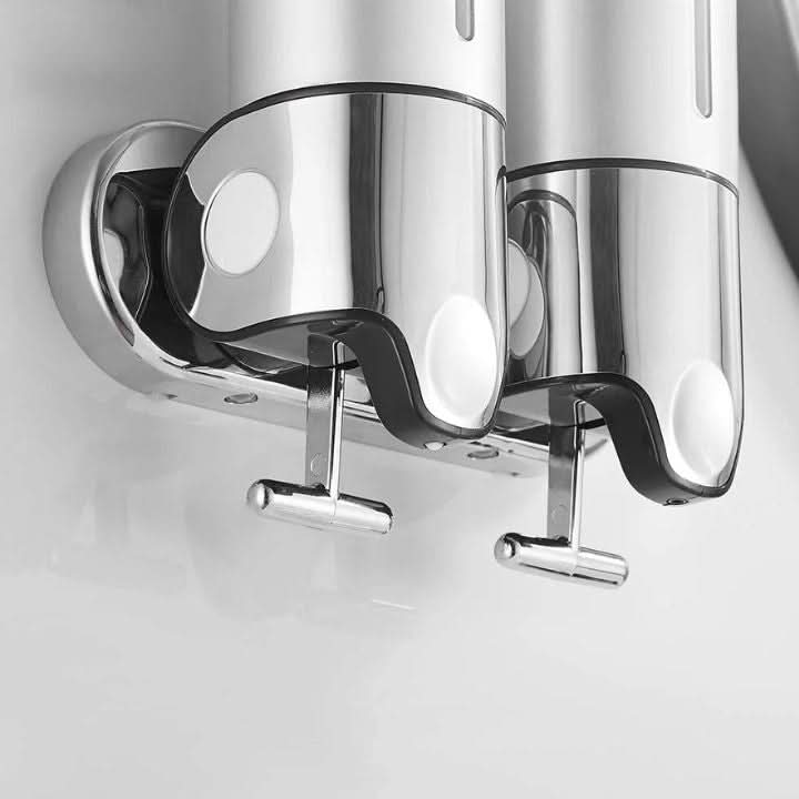 Soap Dispenser Wall-Mounted Stainless Steel 16.9 Fl Oz Capacity