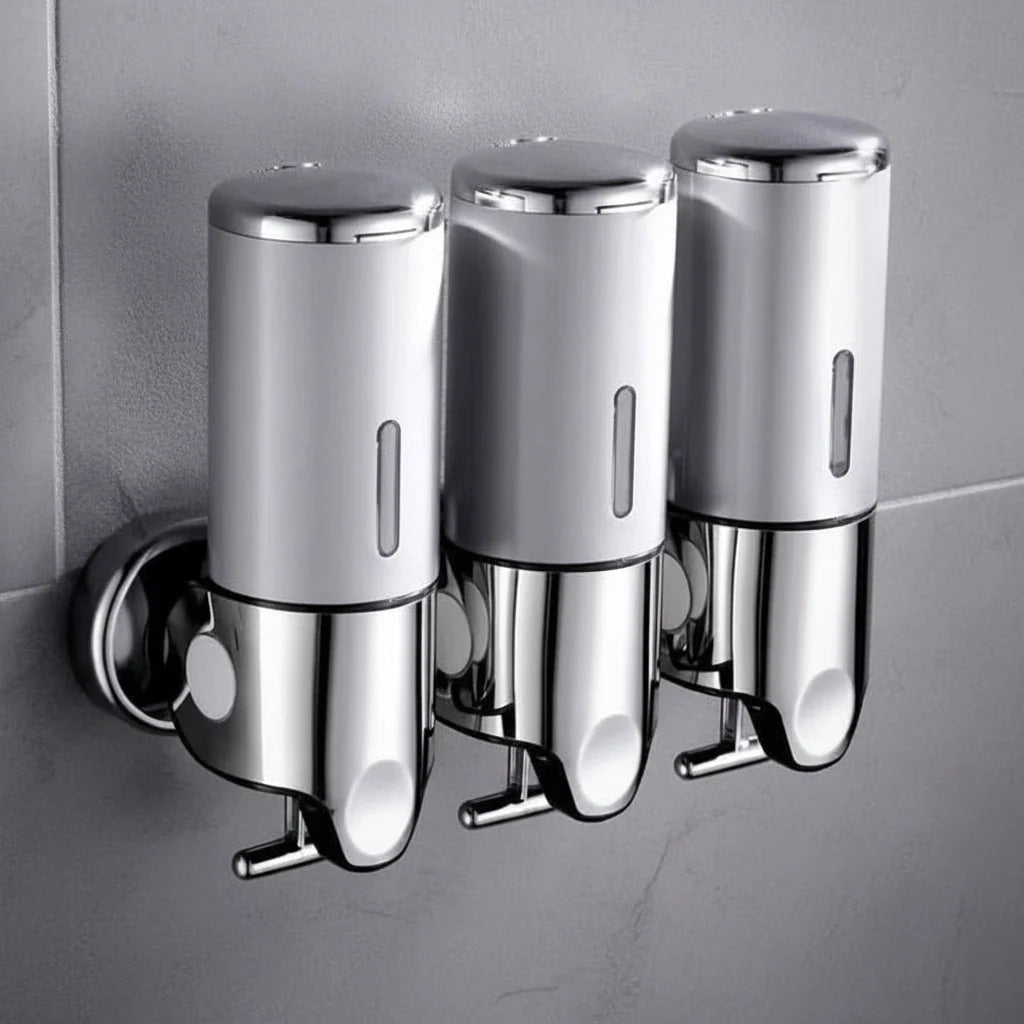 Soap Dispenser Wall-Mounted Stainless Steel 16.9 Oz