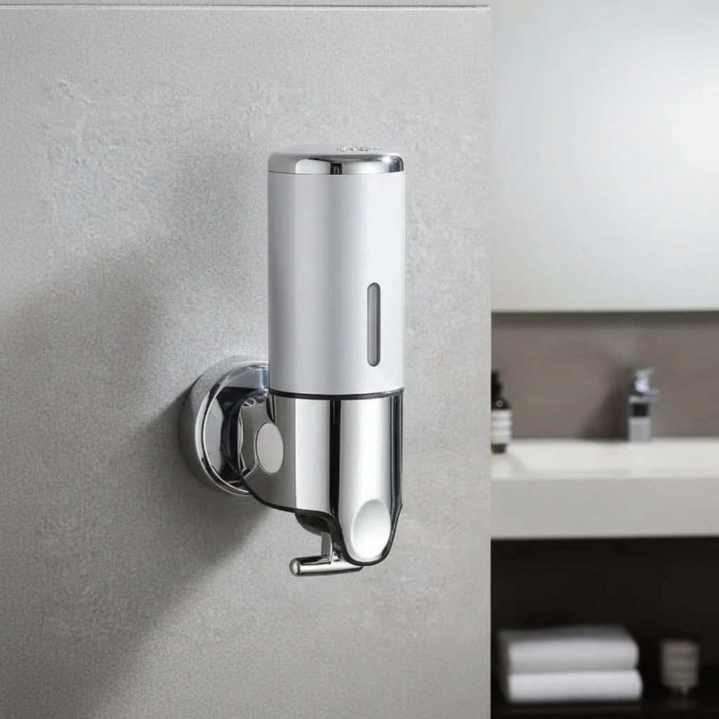Soap Dispenser Wall-Mounted Stainless Steel 16.9 Oz