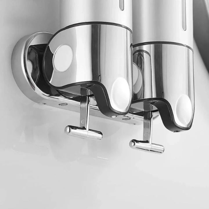 Soap Dispenser Wall-Mounted Stainless Steel 16.9 Oz Drip-Resistant