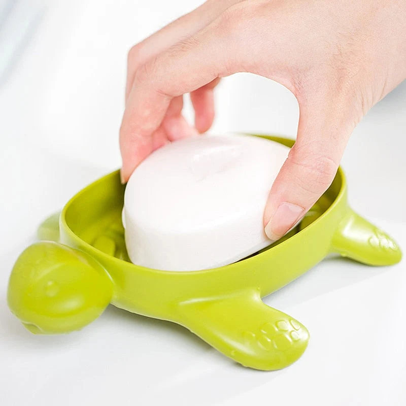 Soap Holder Sea Turtle Design Non-Slip Base