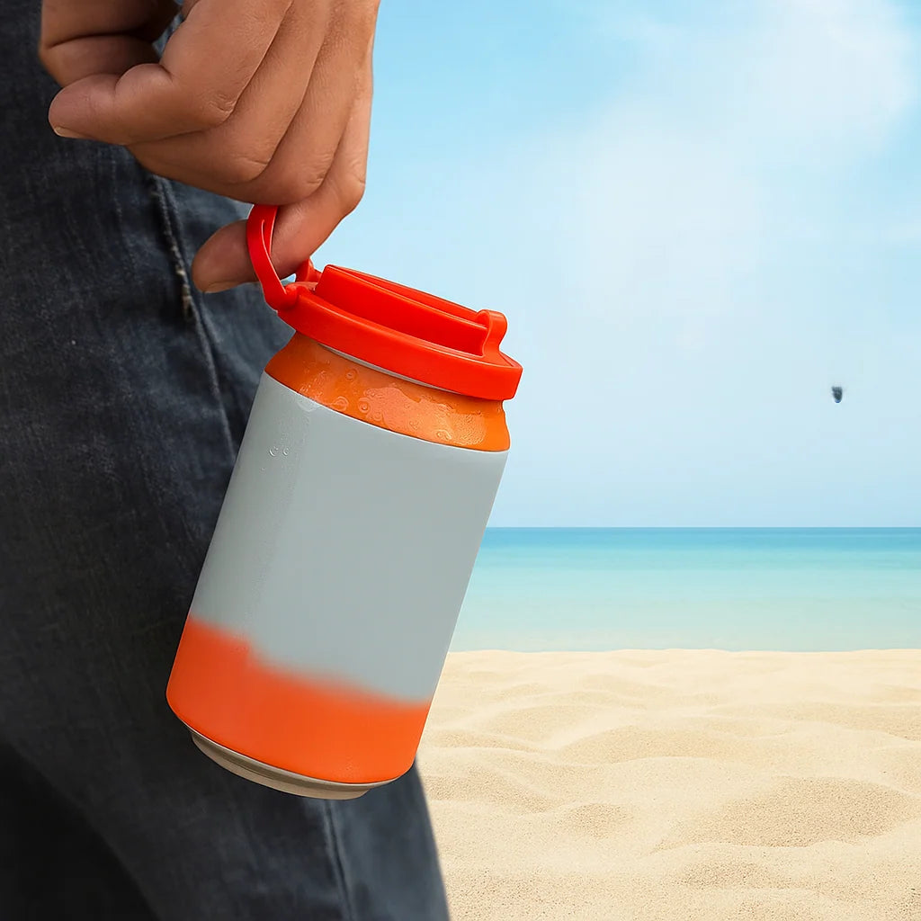 Soda Can Lid Cover Reusable Silicone Spill-Resistant