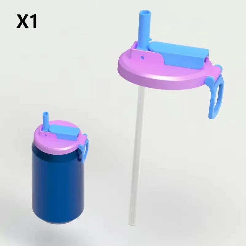 Soda Can Lid Cover Reusable Silicone Spill-Resistant