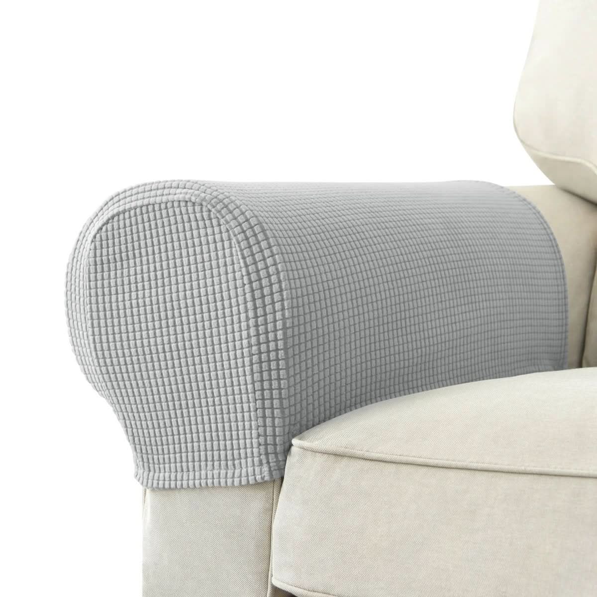 Sofa Armrest Covers Waterproof Non-Slip Set of 2