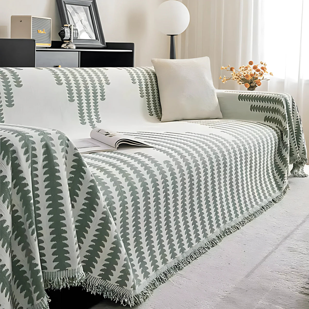 Sofa Cover Chenille Scratch-Resistant Reversible