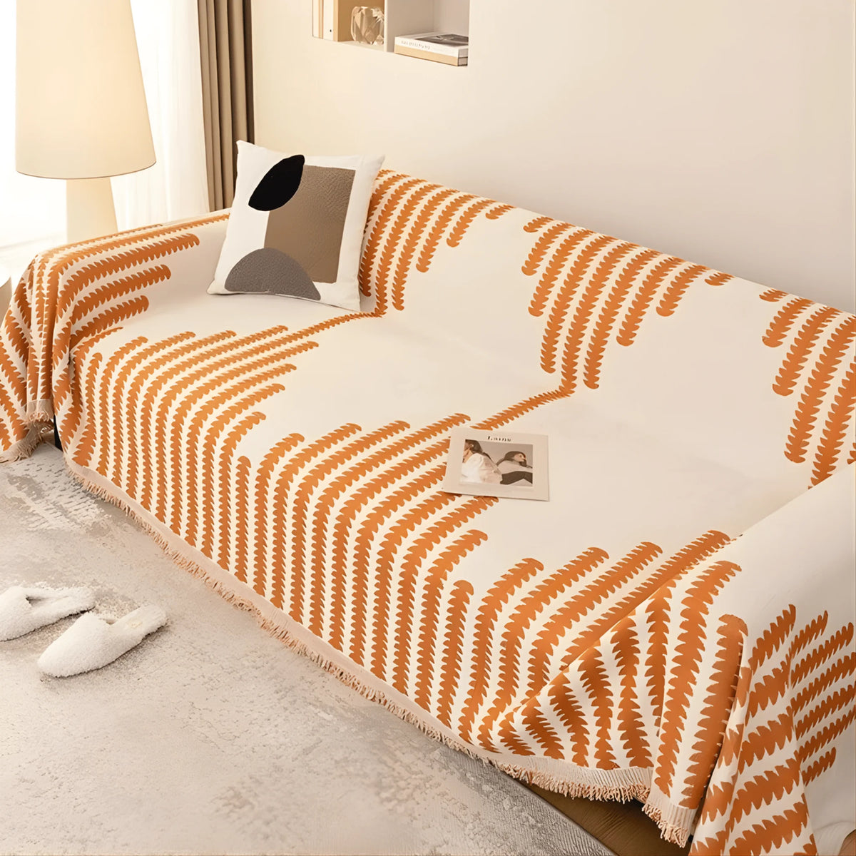 Sofa Cover Chenille Scratch-Resistant Reversible