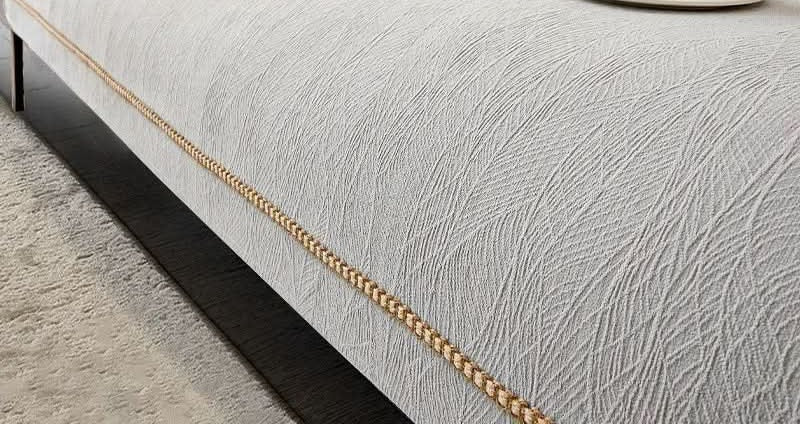 Sofa Cover Non-Slip Linen-Look Machine-Washable