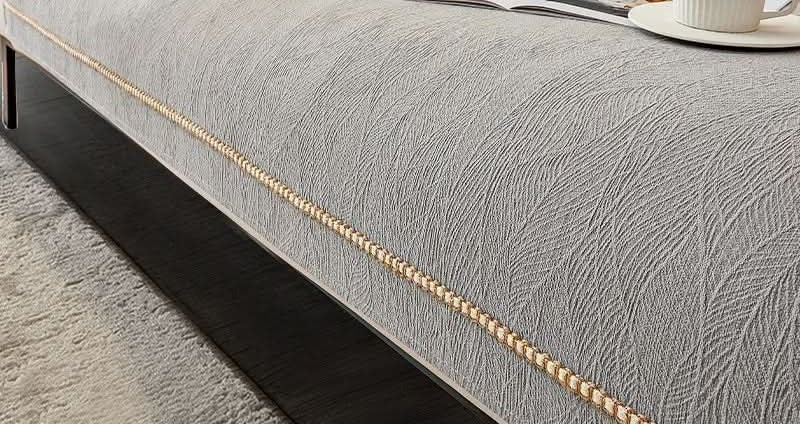 Sofa Cover Non-Slip Linen-Look Machine-Washable