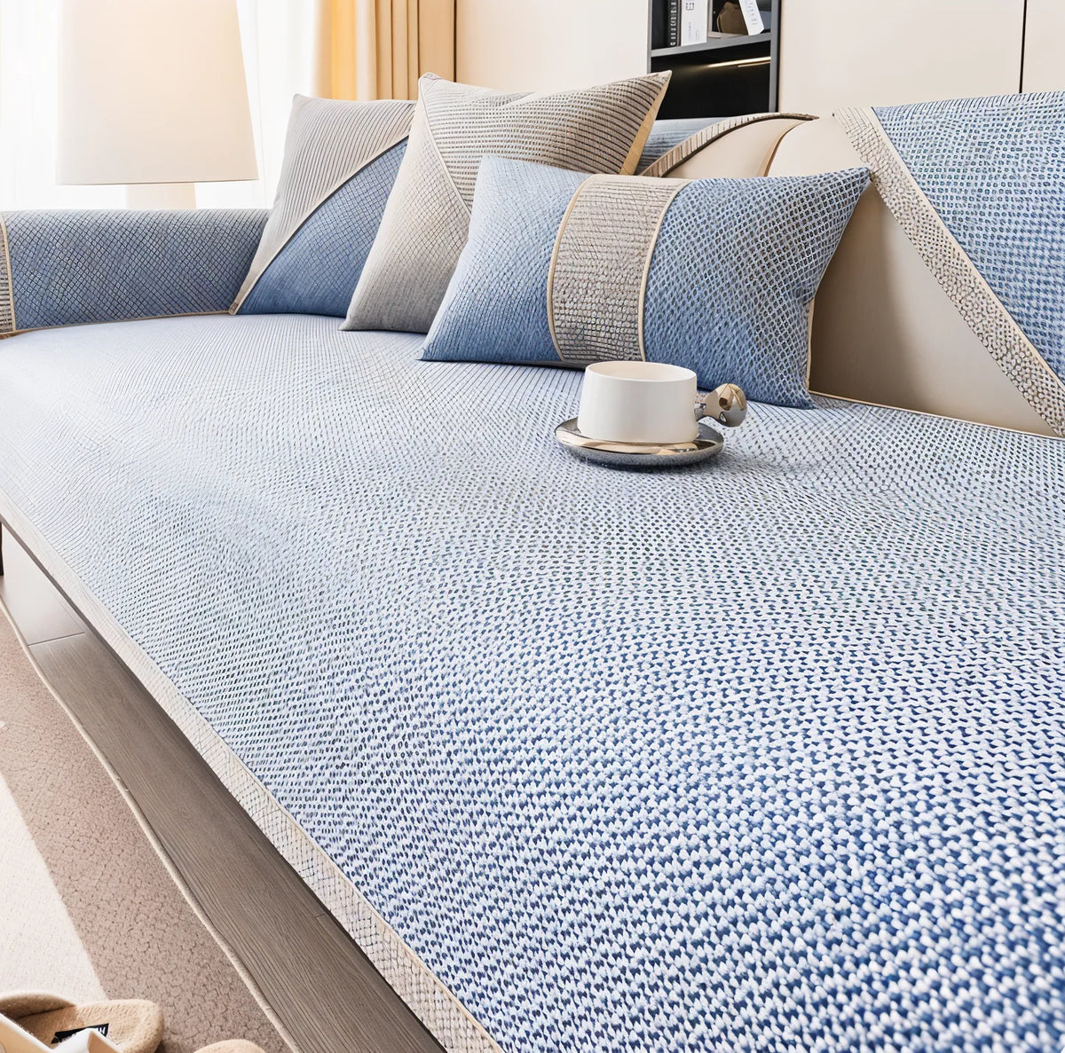 Sofa Cover Non-Slip Machine Washable Fits Most Sofas