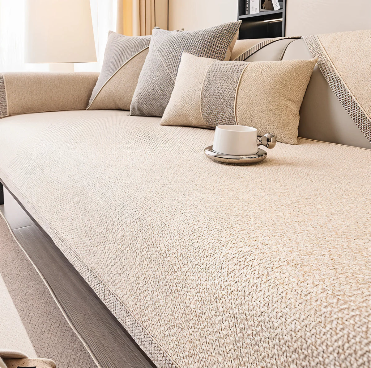 Sofa Cover Stretch Fit Non-Slip Machine Washable