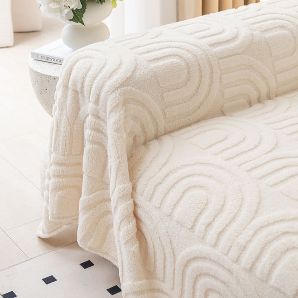 Sofa Cover Thick Quilted Non-Slip Backing
